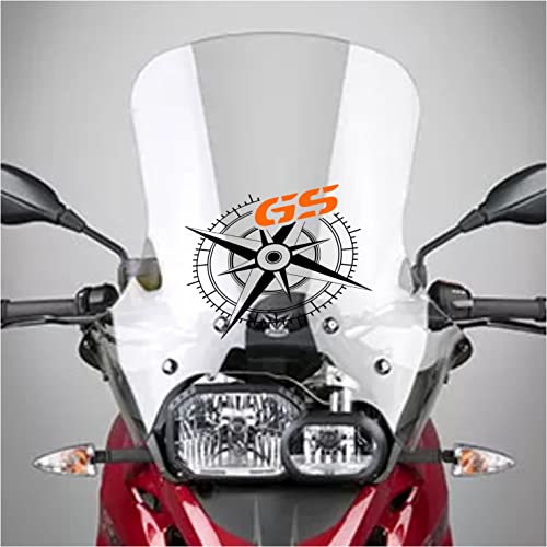 Sticker boussole pour masquer les rayures de pare-brise moto GS R1200