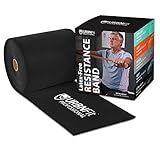 URBNFit Professional Resistance Bands - 25 Yards (75ft) Latex-Free Elastic Exercise Fitness Band Roll - No Scent, No Powder - Perfect for Physical Therapy & Rehab, Yoga, Pilates
