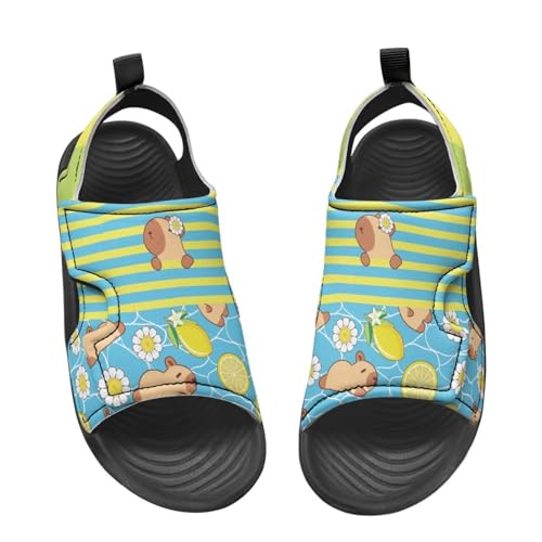 Capybara Sport Sandals for Kids Fashion Cute Summer Water Shoes Quick Dry Open Toe Hiking Walking Sandals for Boys Girls2