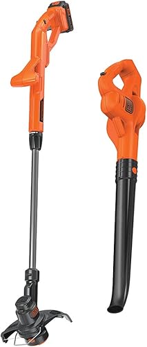 Black  Decker LCC221 juego de cortador de césped y soplador batería de litio de un máximo de 20V 10pulgadas