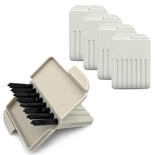 DIREKT CeruSafe Cerumenfilter - kompatibel mit Phonak Widex & Signia Geräte - Filter Für Hörgeräte - 1 3 mm Durchmesser - 32 Stück - 4er Pack - Grau