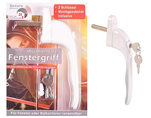 Preisvergleich Produktbild Secure @ Home abschließbarer Fenstergriff Alarm - und Sicherheitstechnik