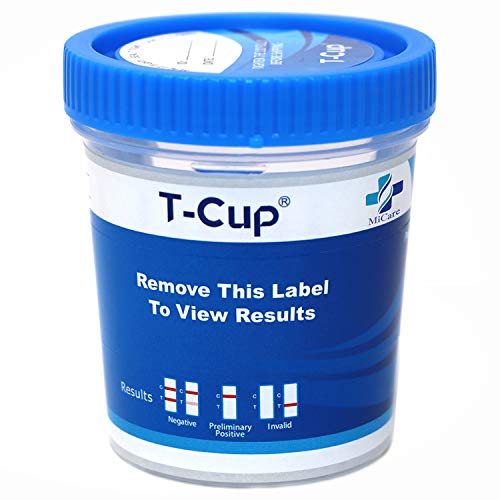 MiCare [50pk] - 14-Panel Home Multi Test Cup (AMP/BAR/BUP/BZO/COC/mAMP/MDMA/MTD/OPI/OXY/PCP/PPX/TCA/THC) #MI-TDOA-1144