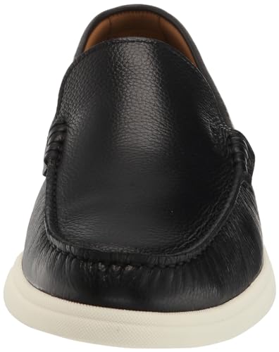 BOSS Men's Leather Slip on Loafers with Pop Sole2