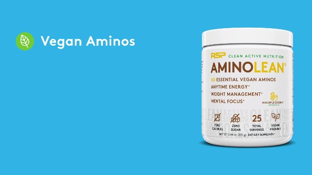 Amazon.com: RSP Vegan AminoLean – All-in-One Natural Pre Workout