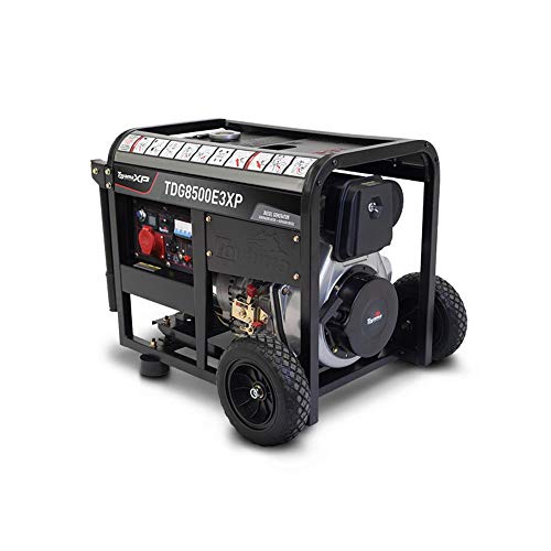 Gerador Tdg8500e3dxp 8,0 Kva Trifásico 220v Tanque 15 L Partida Elétrica (tde130e) Toyama
