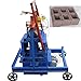 HQHAOTWU Portable Brick Making Machine Semi-Automatic Hollow Soil Block Forming Machine Paving Brick Size 15.7X7.8X7.8in(400 * 200 * 200mm) 220V