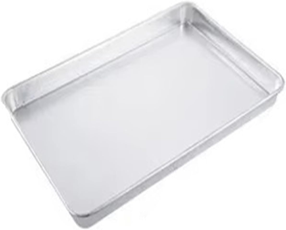 Compatible For Aluminum Baking Pan Rectangular 40 60 Tray Pizza Grill Bread Cake Commercial Oven Mold(60x40x3cm2)