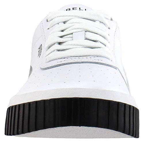 Image of Puma Carina 2.0 Synthetic Leather Lace Up Women's Sneakers