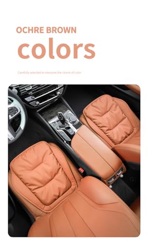 Soulagement de la douleur du coccyx avec coussin auto marron