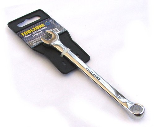 Toolzone 10mm CRV Polished Combination Spanner