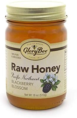 Glorybee Pacific Northwest Blackberry Honey Sqze Bears (6x12Oz)