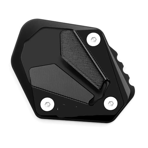に適合するF900GS 2023-2025 CNCオートバイキックスタンドフットサイドスタンド延長パッドサポートプレートF 900 GSアクセサリー(Black 3)