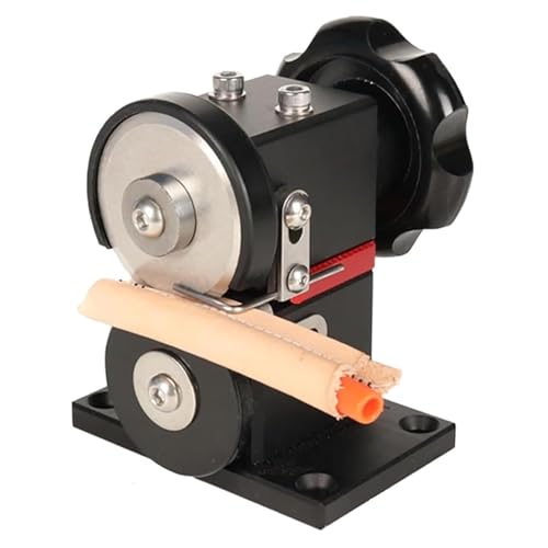 Máquina cortadora eléctrica para cortar y coser, apta para zapatos, bolsas y manualidades de papel, grosor de corte de 0 a 4 mm, ancho de 25 mm