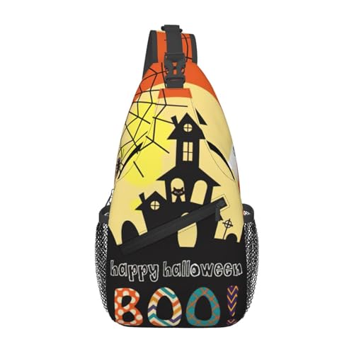 Sac à bandoulière d'Halloween fantôme homme femme sac à dos voyage léger