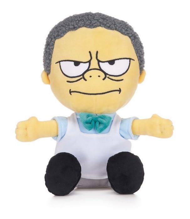 UKToyworld Moe Szylak Simpsons Soft Toy 12" Moe Plush โ image 1