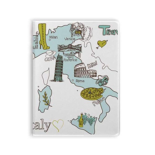 Carnet de notes Italie couverture souple, idée cadeau pour italophiles