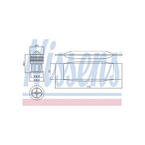 Preisvergleich Produktbild NISSENS 95490 Trockner, Klimaanlage