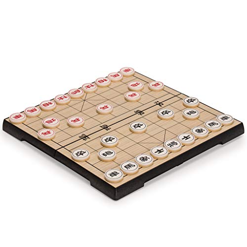 Yellow Mountain Imports Chinese Chess (Xiangqi) Magnetic Travel Set (12.2 Inches) - Compact