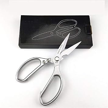 Kitchen Scissors Multifunctional Stainless Steel Kitchen Scissors, Powerful Scissors, Japanese Scissors for Cutting Bone