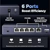 UGREEN NASync DXP4800 Plus 4-Bay Desktop NAS Bundle with 2.5gb Switch
