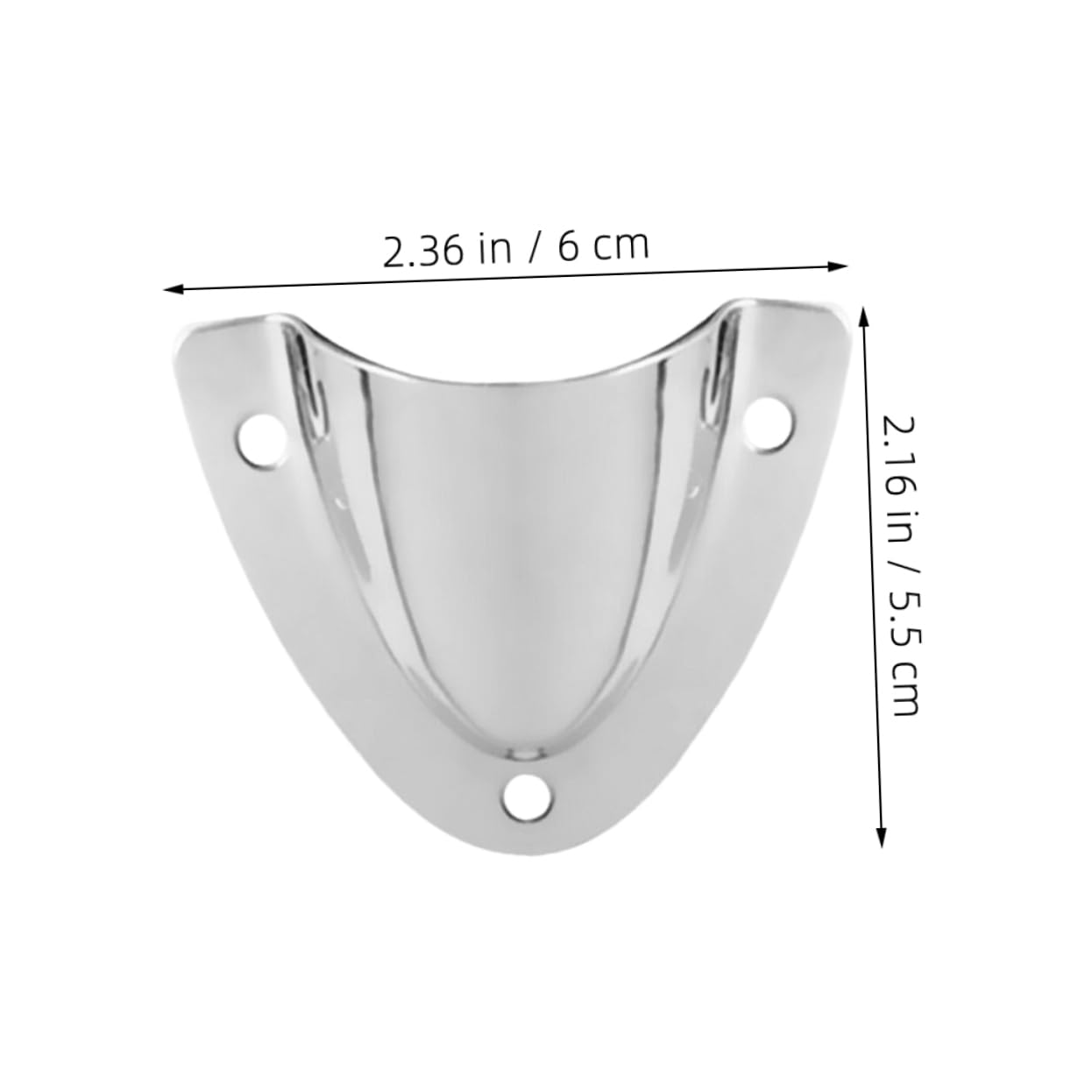 BCOATH Stainless Steel Ventilation Plate Durable Clamshell Vent Cover for Boats for Cabin and Engine Wire Cable Management Essential Boat Accessories