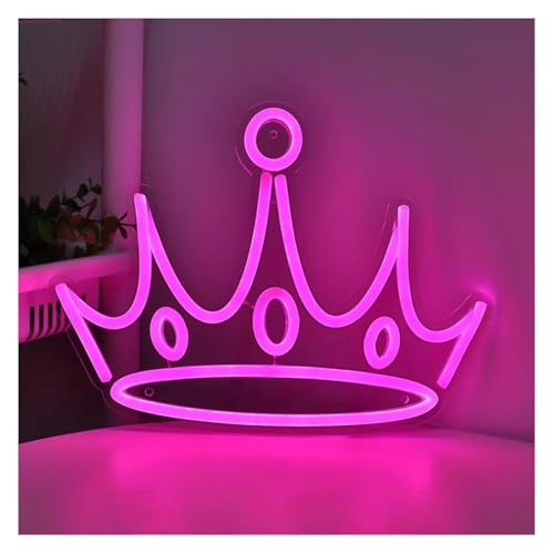 Enseigne néon rose pour pub luminaire mural de fête