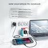 Cargador de 60W para Nintendo Switch 2, adaptador de corriente de carga rápida PD 3.0 de repuesto para Switch 2/Switch/OLED/Steam Deck, compatible con modo TV 4K y modo portátil, cable desmontable de 5 pies 4