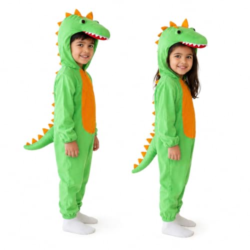 Image of kids zebra Animal Costume !Hooded fancy Dress Jamsuit For Boy & Girls ! Halloween Birthday & School Party Outfit ! Toddlers & Chidran Age 2-10 Yrs