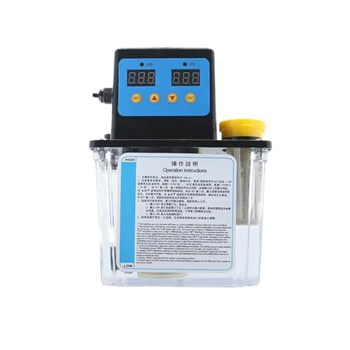 1pc Automatic Lubrication Oil Pump DCR-50 220V 0.5L 1L 2L High Precision Electromagnetic Oil Pump for CNC Machine Engraver System(2L Single Display)