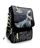  Mochila escolar extensible Jurassic World