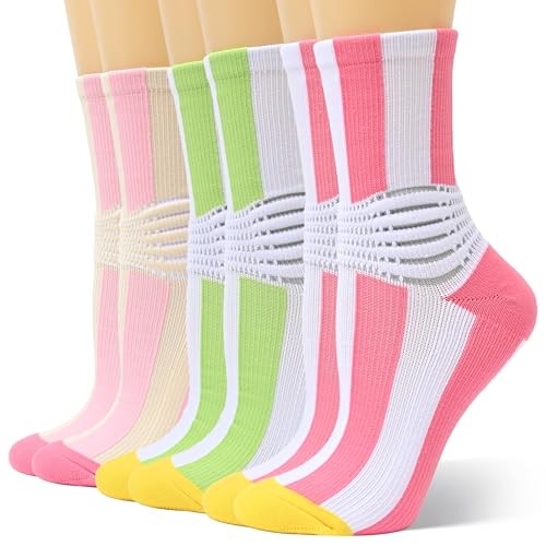 IRAMY Compression Crew Socks with CoolMax