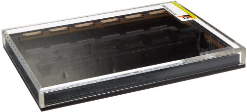 IBI Scientific ATC-12 Acrylic Immunohistochemistry Staining Tray with Clear Lid, 10-1/2