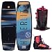 Hyperlite Cadence Womens Wakeboard 138 W/Jinx Bindings Black/Blue (8-11)