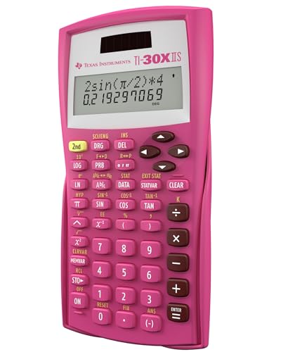 Image of Texas Instruments TI-30X IIS 2-Line Scientific Calculator, Pink