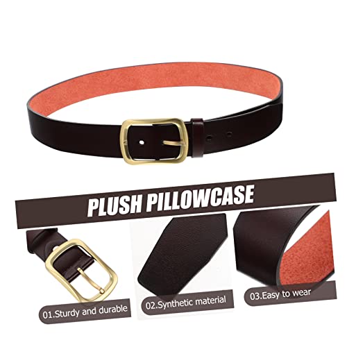 VANZACK 1piece Men's Brown Belt for Jeans Casual Belt Vintage for Everyday Wear2