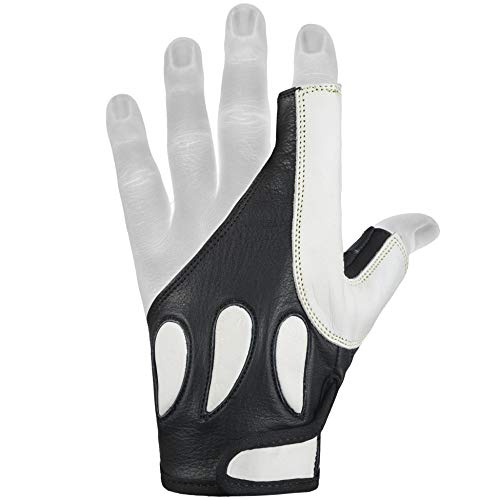 Daskz Leathers Italian Leather Archery Bow Glove for Right-Handed Shooters