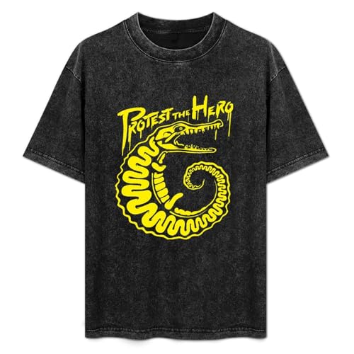 Photo de Protest The Hero T-Shirt Mens Unisex Black Tees XXL
