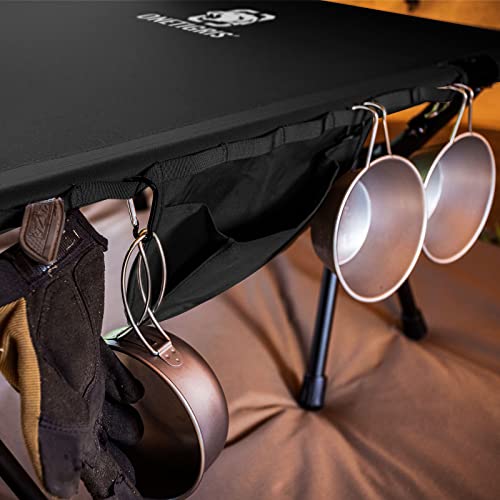 Onetigris Lightweight Camping Cot With Leg Extenders, Strong Support 330 Lbs, Durable Compact Tent Folding Bed For Adults Outdoor Overnighter Camping, Hiking, Travel, Rv, Beach, Office Nap #TOP7