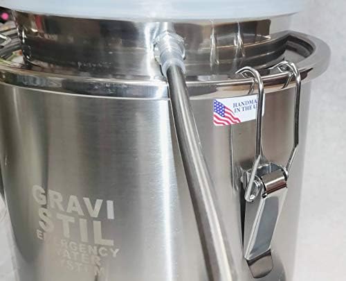 Emergency Survival Water Distiller and Gravity Filter Combination GRAVI-Stil Auto Fill Feature - Image 5