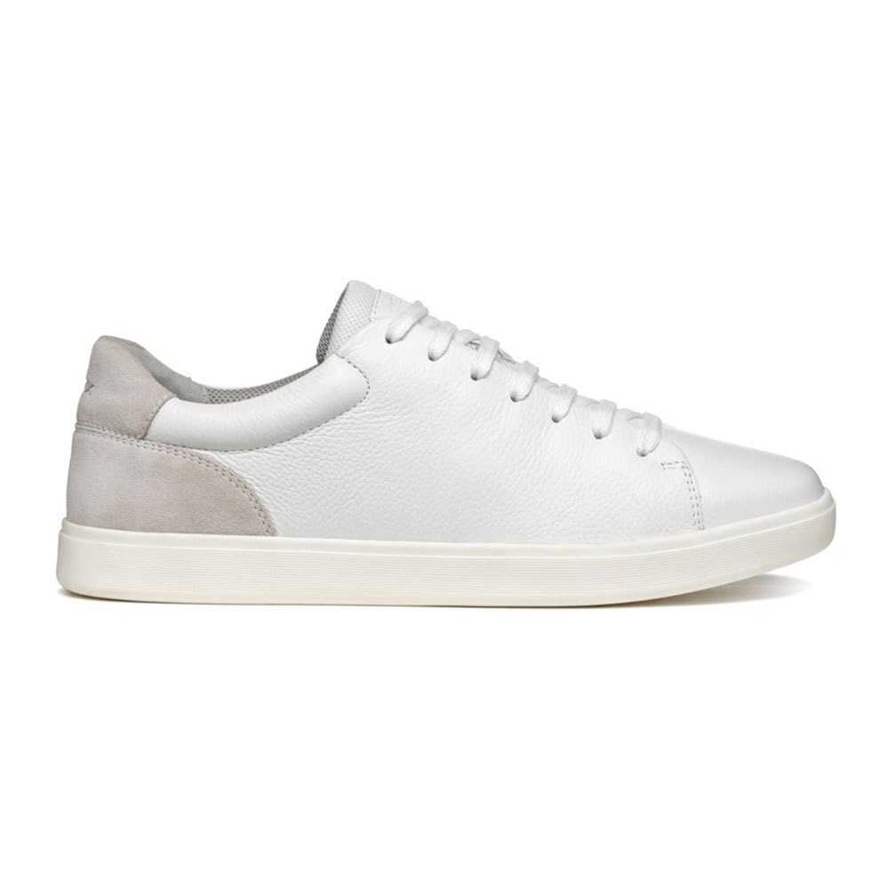 Geox Men's U Avola A Trainers, White, 11 UK