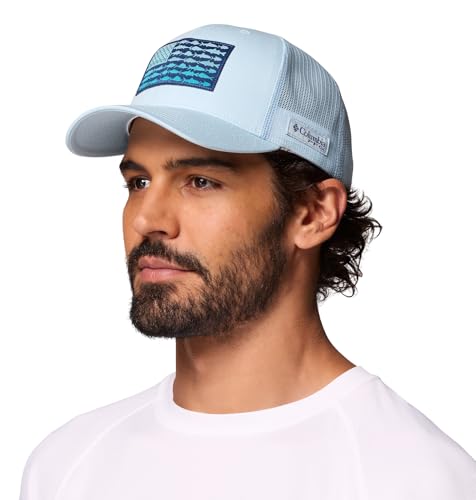 Image of Columbia PFG Fish Flag Mesh Snapback