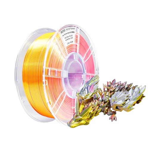 Filament iBOSS PLA Plus Trójkolorowy Jedwabny (TRIPLE SILK)