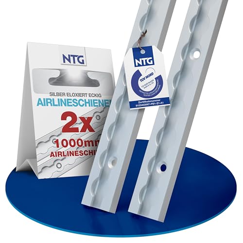 NTG Binari Aerei in Alluminio 1000 mm