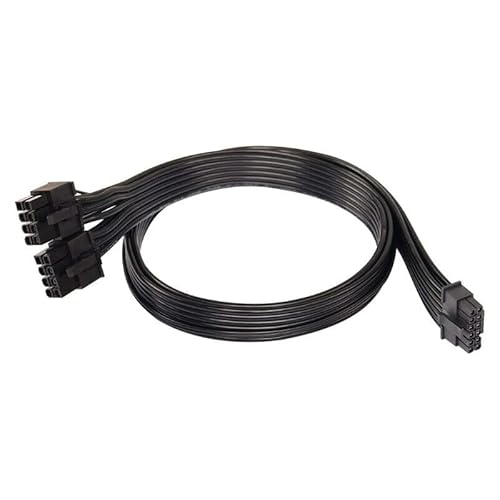 lilila-ree 12VHPWR 600W PCIe 5.0 Dual 8 Pin to 16 Pin Power Cable for High-end Graphics Cards