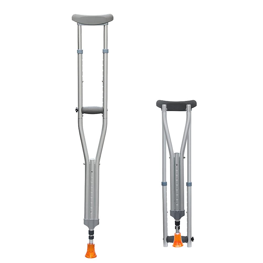 Buy Crutches, Lightweight Folding Aluminum Walking Cane, Walking