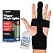 Trigger Finger Splint Finger Brace - Comfortable Finger Splints for Broken Fingers. Adjustable Aluminium Finger Straighter for Bent Mallet or Arthritic Finger Joints. Fits All Fingers