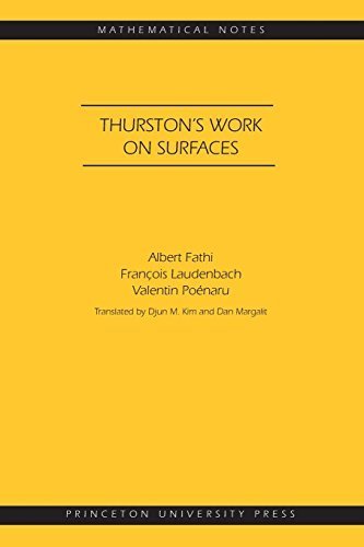 Thurston's Work on Surfaces (MN-48) (Mathematical Notes) by Albert Fathi (2012-04-01)