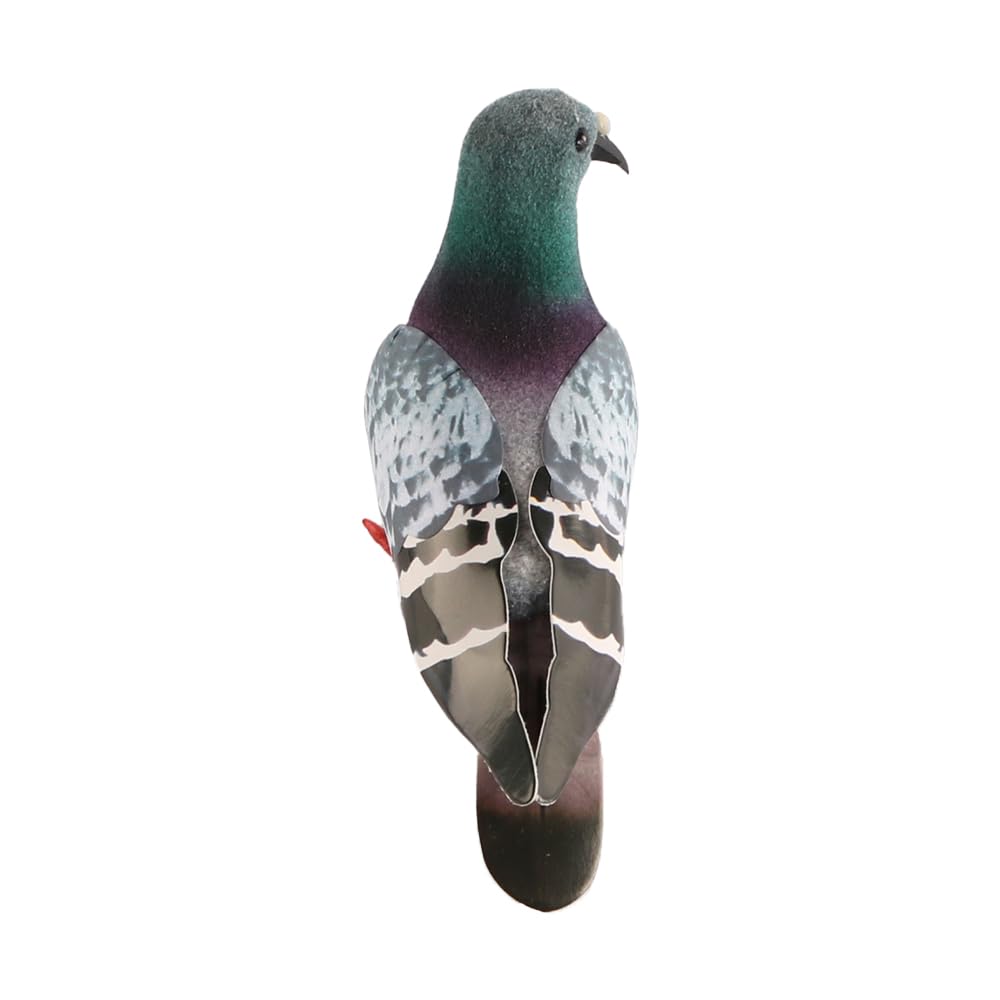 2 Pezzi di Decorazioni di piccioni di Simulazione, Accessori per la Fotografia, Modelli di piccioni per la Decorazione del Giardino casa, Sfondo di ripresa, Statuette di piccioni Impermeabili
