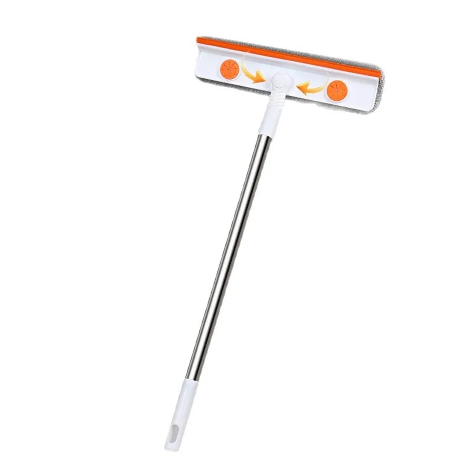 TRRYUIP Side Mirror Squeegee Window Clean Squeegee Mop Soft Microfiber Wiper Telescopic Glass Brush Scraper Cleaning Dust Household